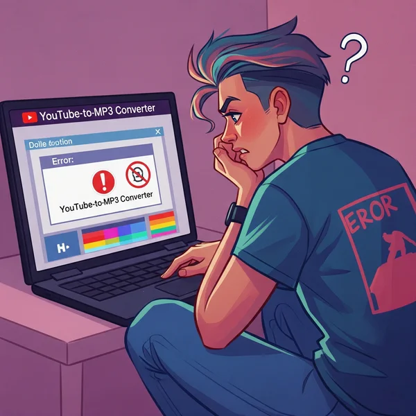 Solución de problemas de error de conversión de YouTube a MP3
