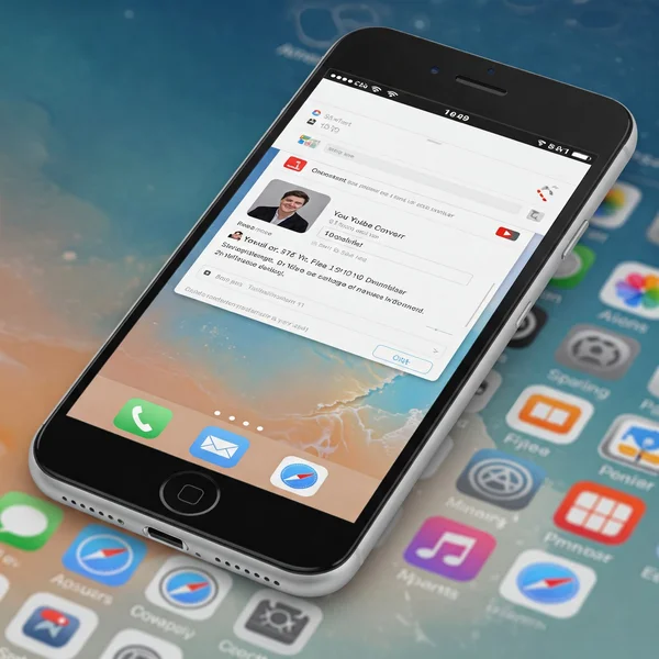 Conversión de YouTube a MP3 en un dispositivo iOS usando el navegador Safari