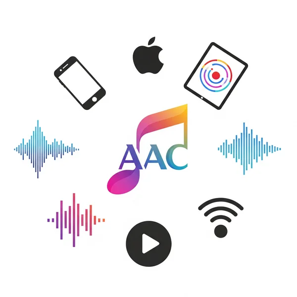 AAC audio format for Apple devices and streaming services
