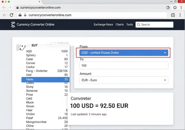 Captura de pantalla del convertidor en línea con la URL de Facebook en el cuadro de entrada.